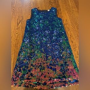 Girls sz M Gap sequin dress